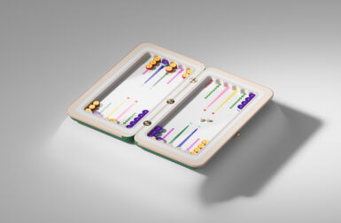 Artist Taras Yoom Unveils Handcrafted Surrealist Backgammon Set