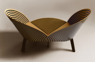 Fredericia Relaunches Nanna Ditzel's Sculptural Bench for Two