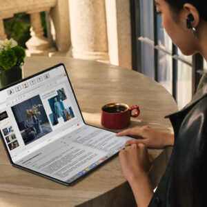 Huawei's New Laptop Is One Giant Foldable Screen