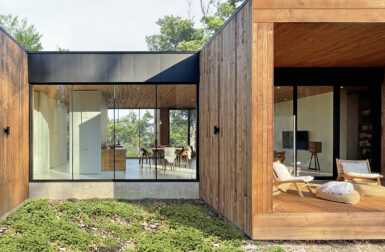 La Cadrée Perchée Is a Mountain Retreat That Interacts With Nature