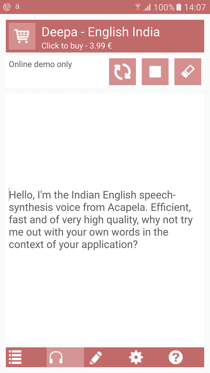 Acapela TTS Voices - Google Play - installation infos 20